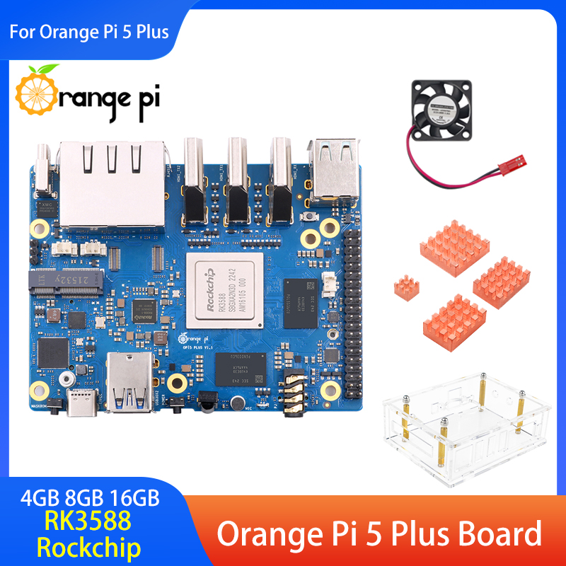 Orange Pi 5 Plus Board 4GB 8GB - огляд і ціна Orange Pi 5 Plus 16Gb